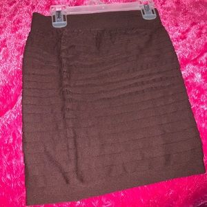 Brown skirt